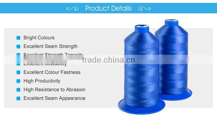 280D/3 Nylon bonded thread for leather sewing