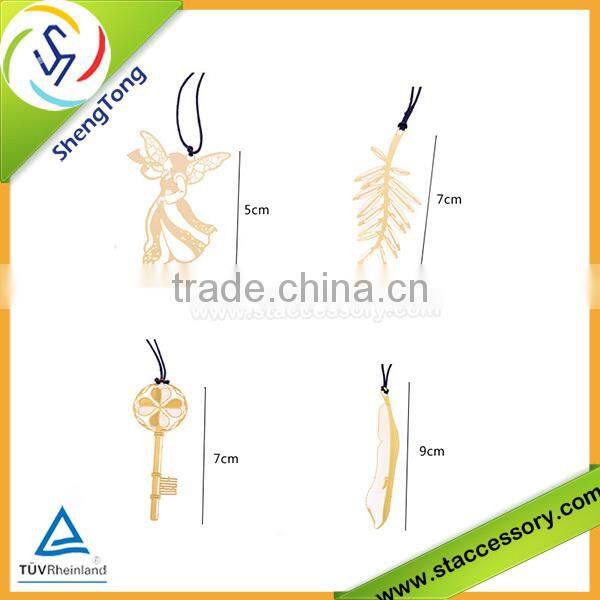 Fashion stainless steel bookmark metal bookmark hot selling with many different material