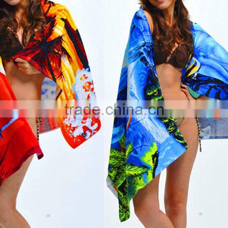 High Quality Promotional Gifts 100% Microfiber Beach Towel