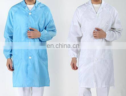 ESD Antistatic 5mm strip TC garment ESD work coats
