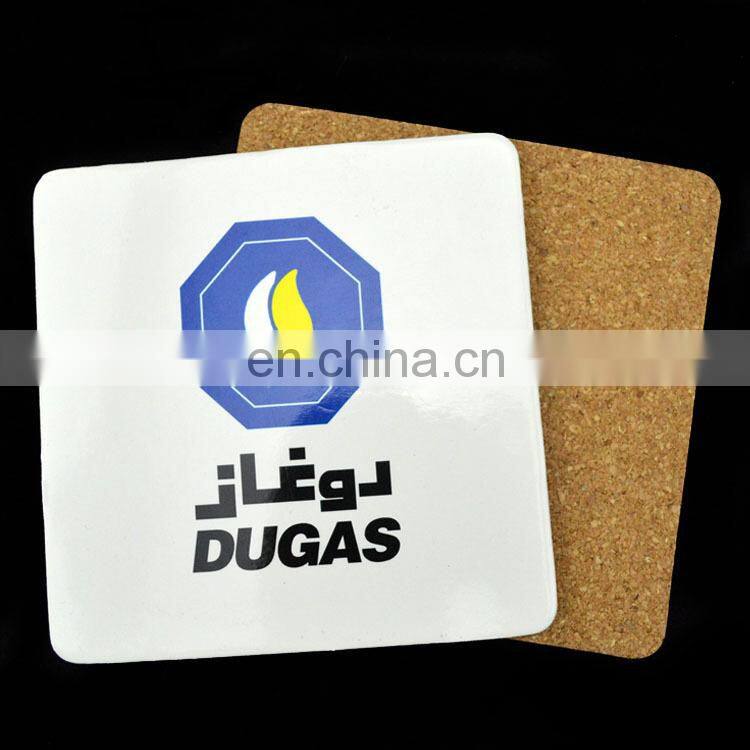 full colors designs custom printed coasters cork