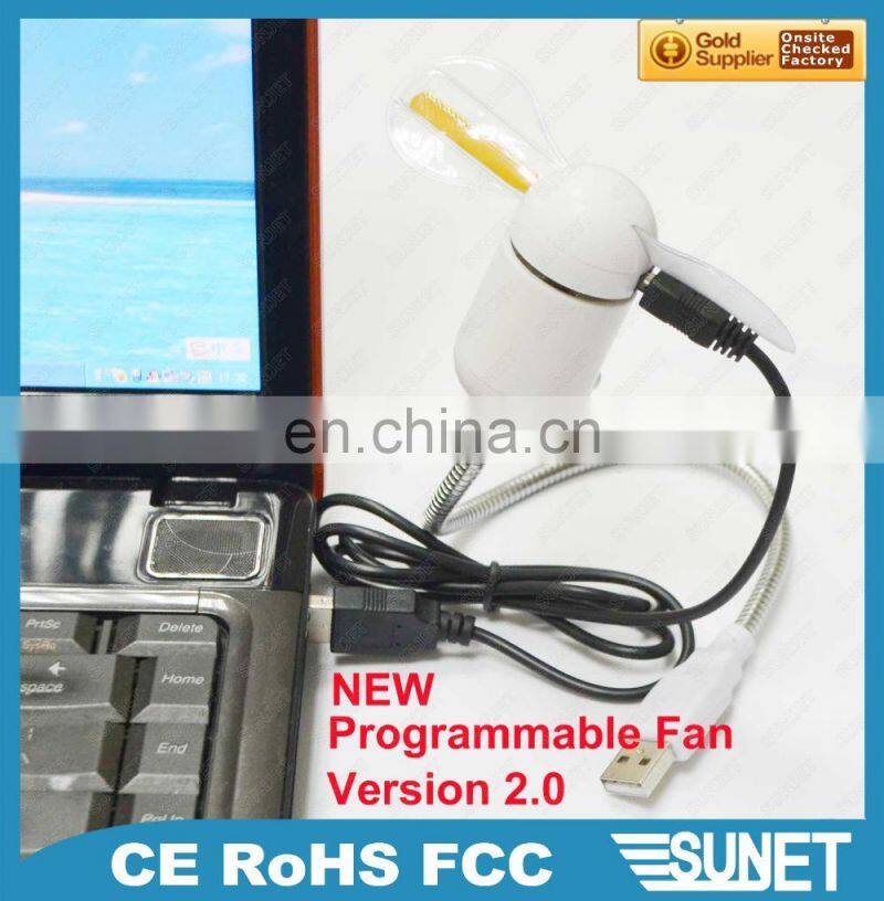 usb power custom letters and phrases led fan 120mm pc for Summer