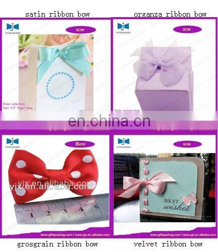 pre-made grosgrain ribbon bow hair