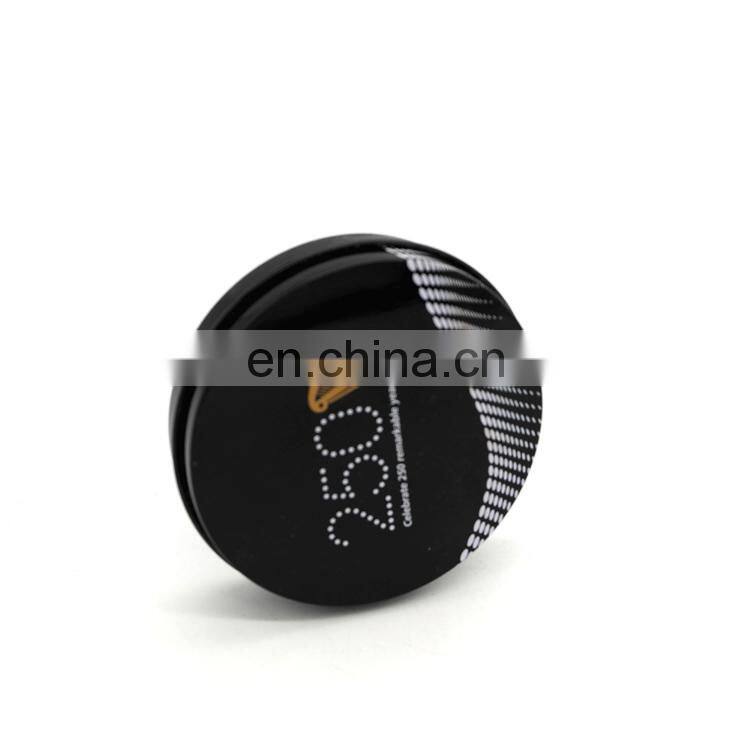 wholesale round metal tin can container for packing box