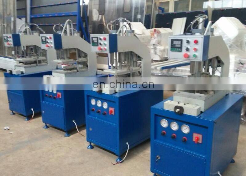 pvc profile welding machine/ color pvc profiles welding equipment/window making machine