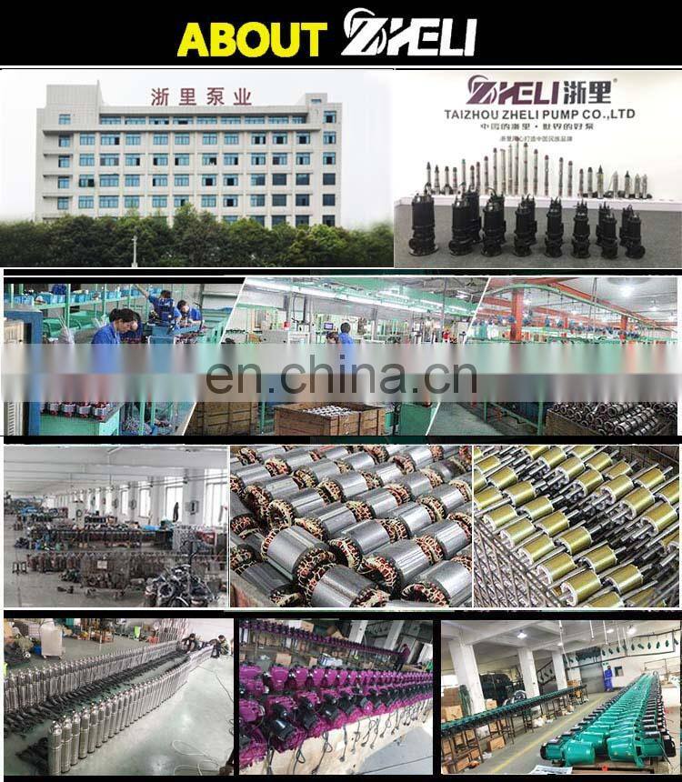 EURO plug Aluminum vibration submersible pump Masking vibration pump