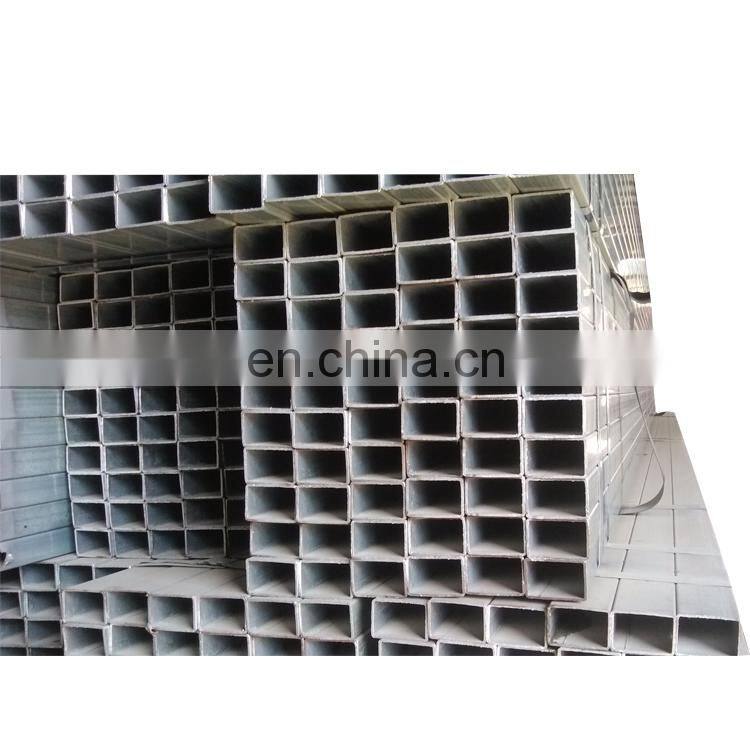 China factory construction material hollow section rectangular tube