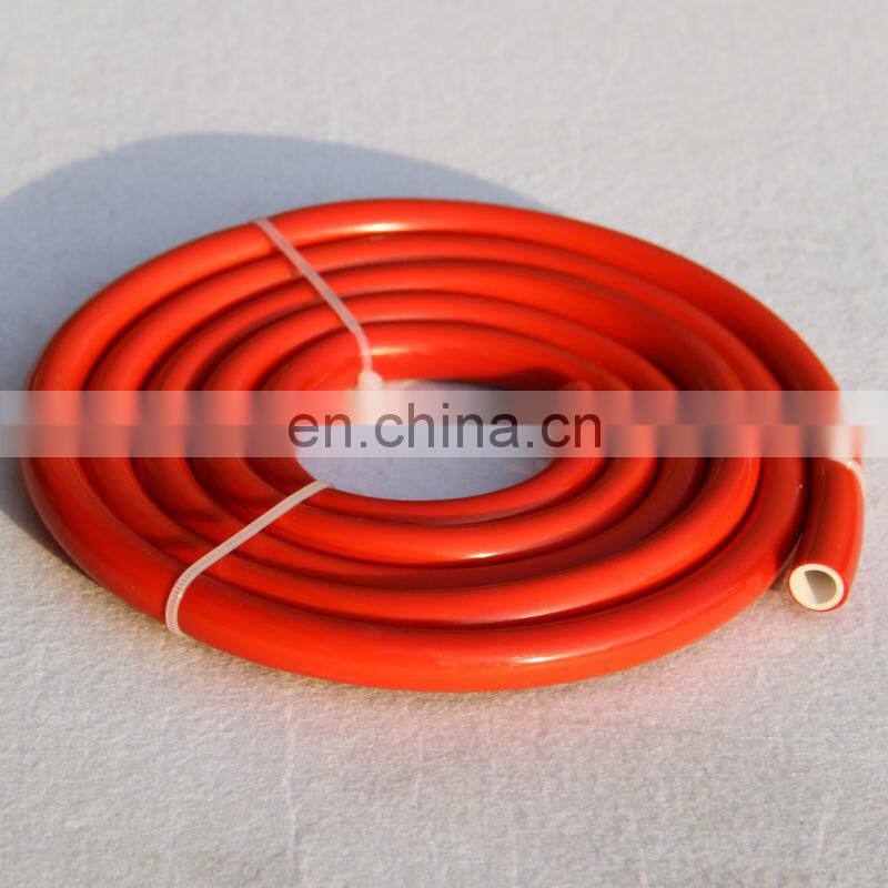 Jinguan CE Certificate ISO BS EN 3821: 2010 9mm 3/8" Soft Red Shiny PVC Gas LPG Hose Pipes, PVC Gas Hose, Rubber Gas Hose Pipe