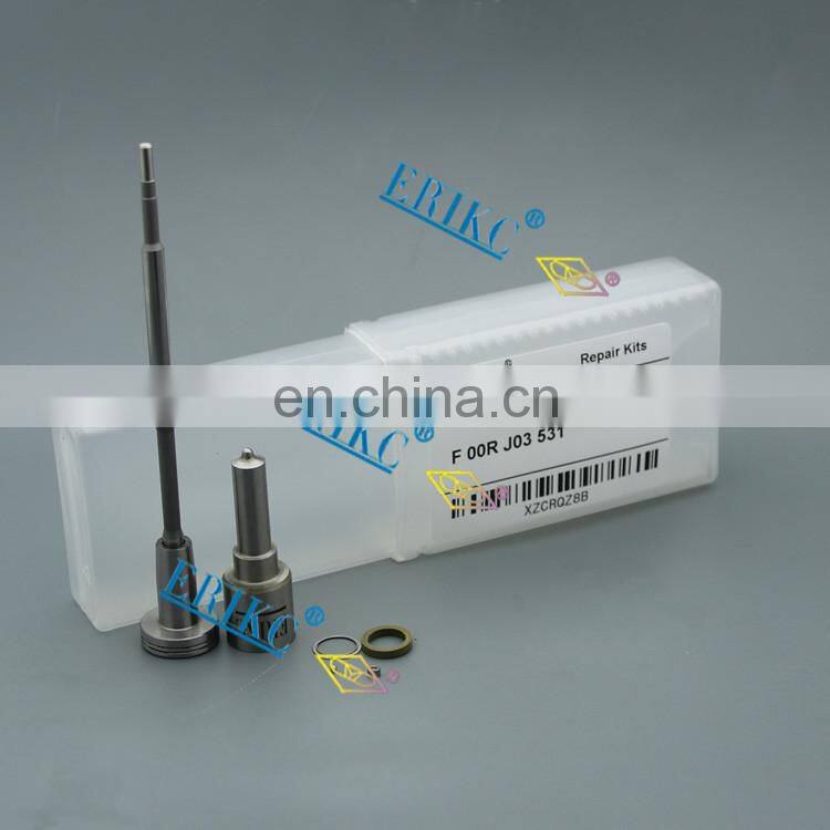 ERIKC fuel injector repair kits F 00R J03 531( F00RJ03531) car repair tool kit F00R J03 531 include DLLA145P2270 for 0445120297