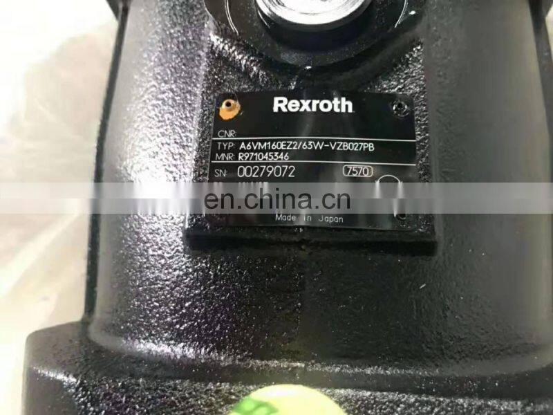 Trade assurance Rexroth A6V series A6VM160HA1T/63W-VZB020A hydraulic plunger pump