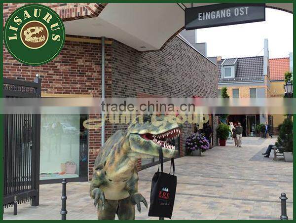 Lisaurus-C-Adult Realistic Walking Life Like Dinosaur Costume Suit for Jurassic Park