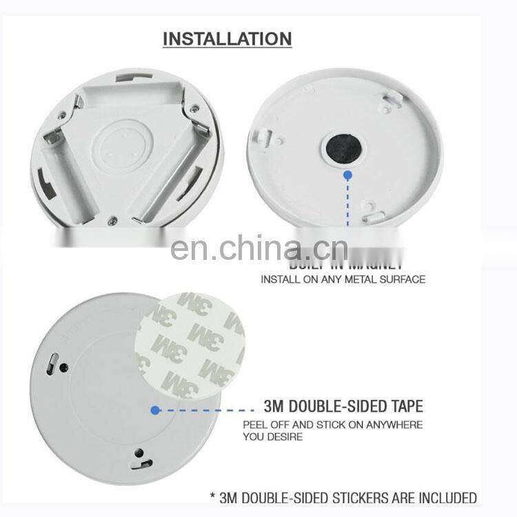3pcs for one pack wireless cabinet home decoration motion sensor light 6 led