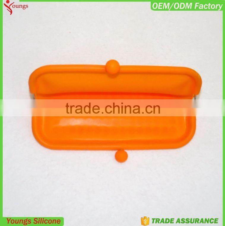 2016 eco-friendly Fashional Wholesale Big Bean Design Silicone Coin Purse