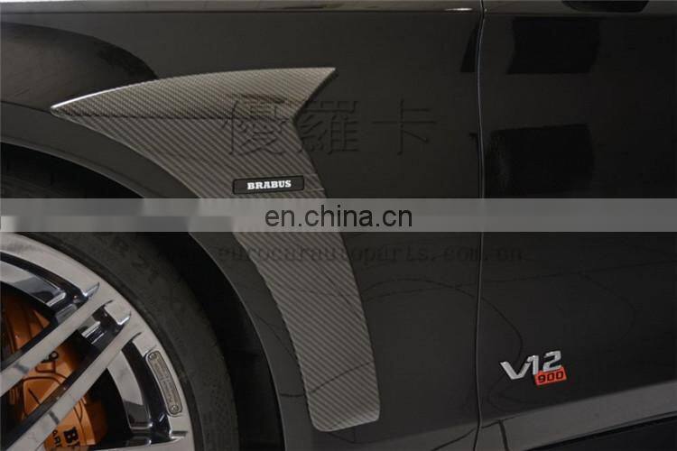 S CLASS W222 carbon finber fenders addon fit for S63 S65 B STYLE CARBON FIBER FENDERS AIR INTAKES