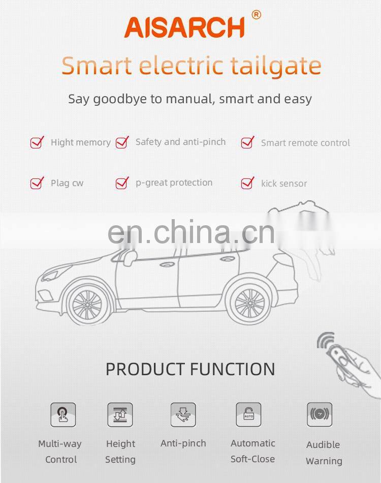 Electric tailgate auto parts tail door accessories SUV foot sensor automatic lifting for Subaru XV