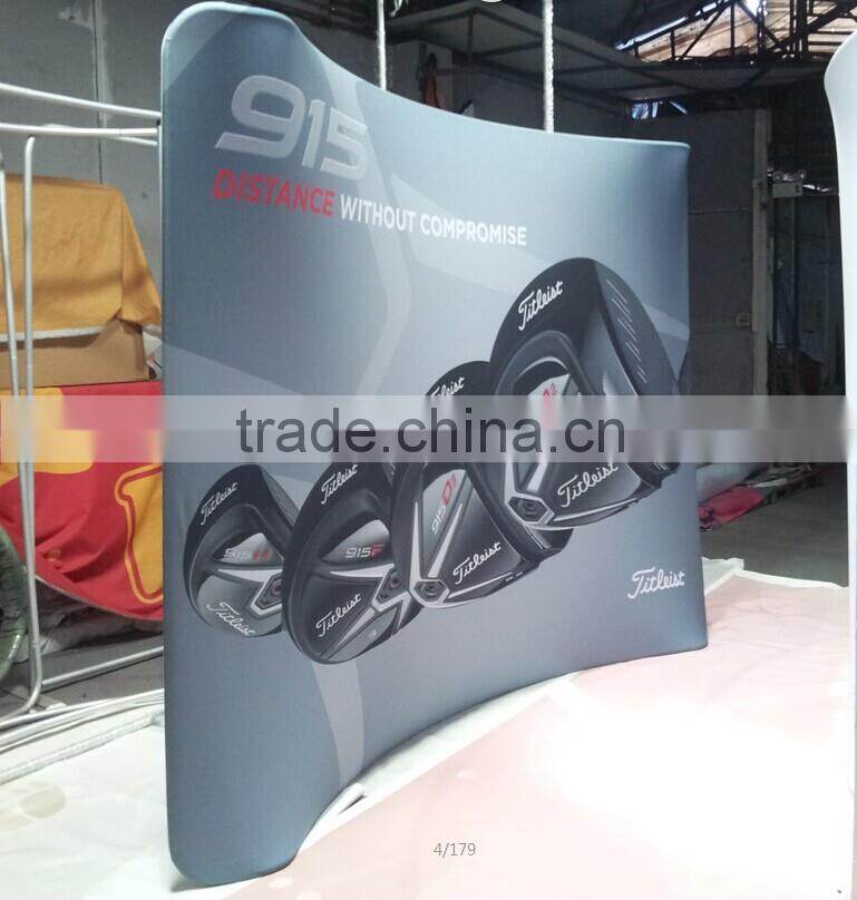 8ft & 10ft aluminum frame portable background stands, tension fabric display stand