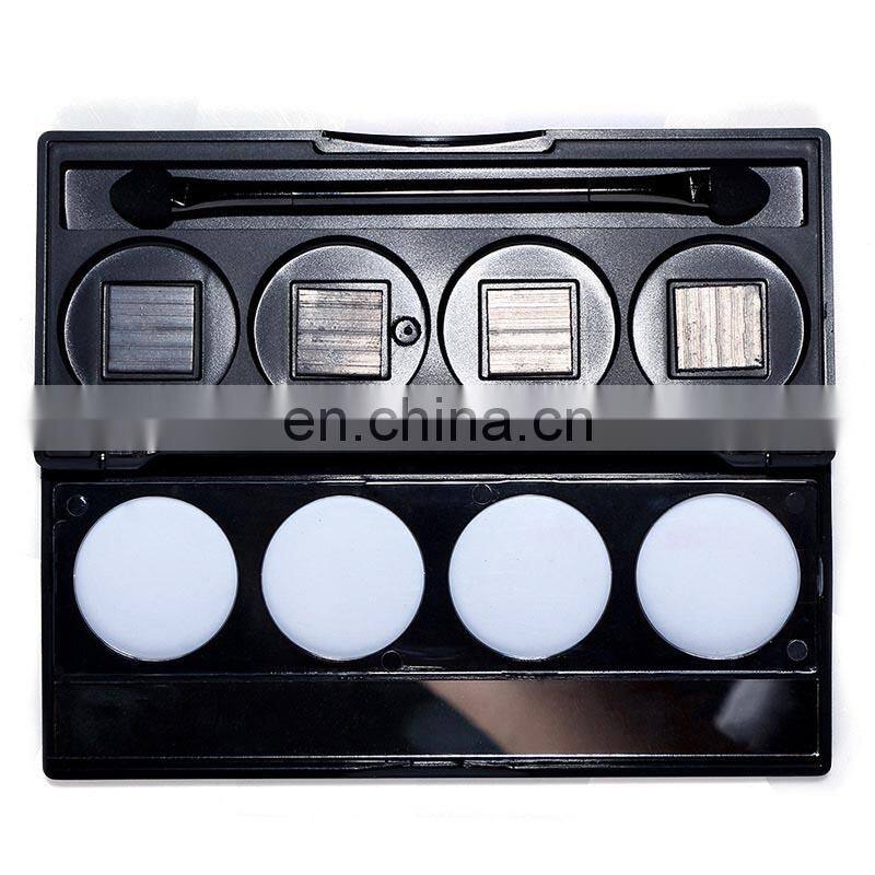 Professional Diamond Eye Shadow Palette Make Up Waterproof Shimmer Eyeshadow Pigment With Brush Makeup Cosmetics Set