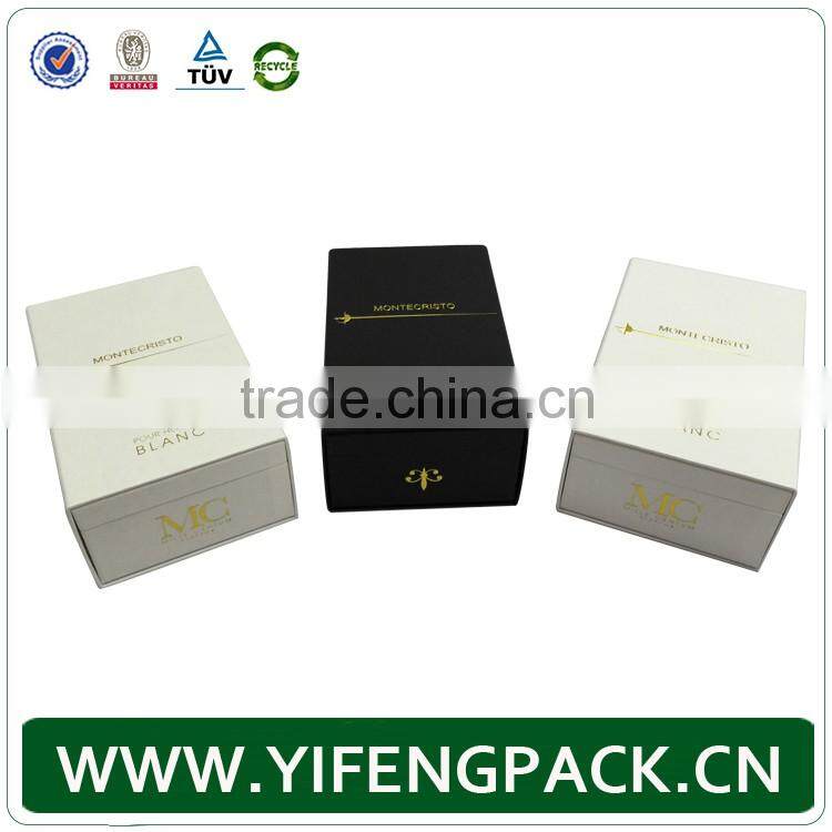 custom cardboard white large rigid paper gift boxes with eva insert