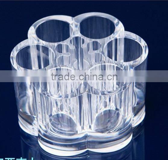 Makeup plum shape display shelf tattoo pen acrylic holder