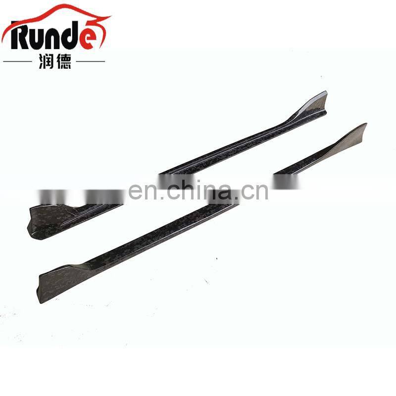 Runde AIM Style Carbon Fiber Material Bodykit With Front Rear Lip Side Skirt Warp Angle Spoiler For Toyota Supra A90 Body Kit