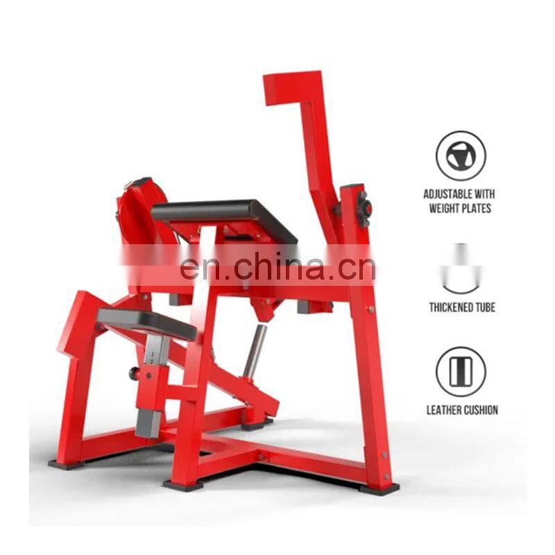 Hammer strength gym free weight plate machine