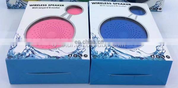 Hot sale mini cheap silicone bt wireless bathroom speaker waterproof