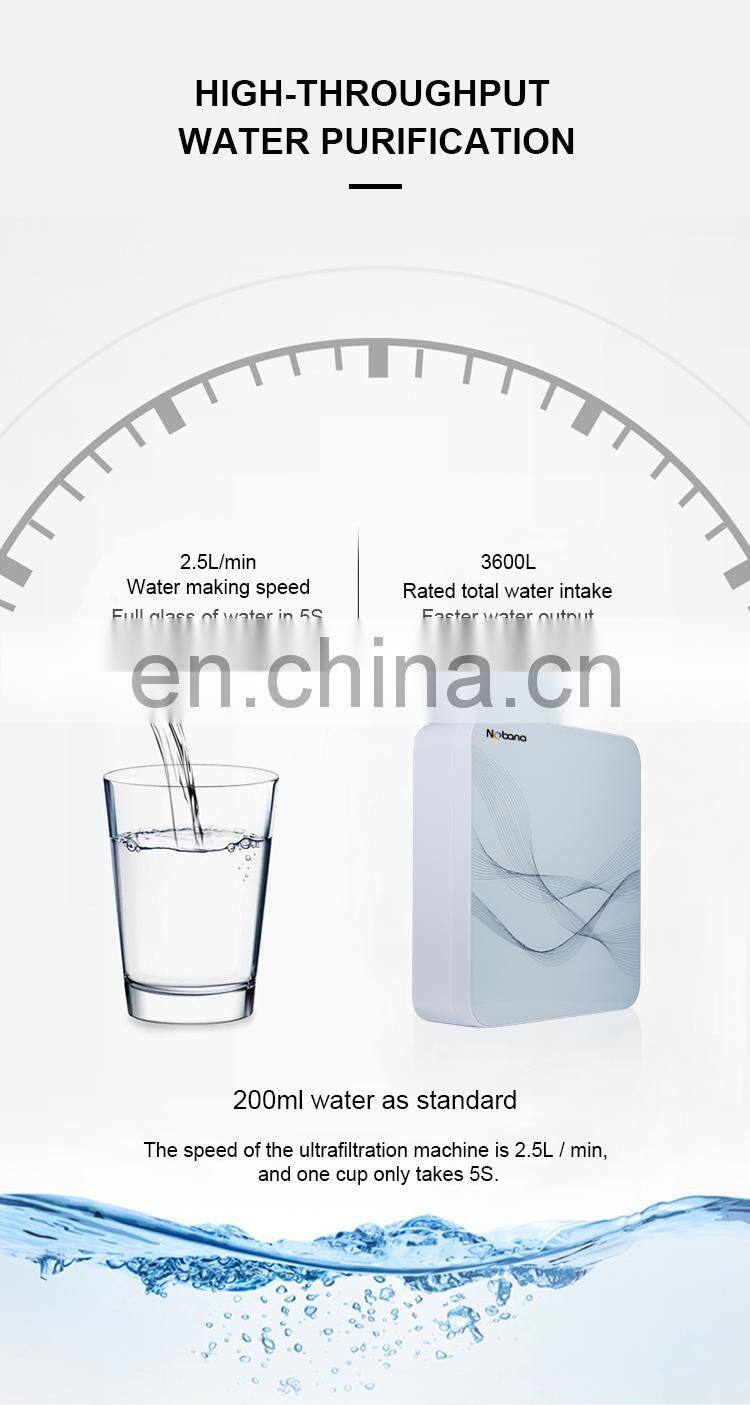 Home use under sink 5 stage alkaline uf water purifier home water filter