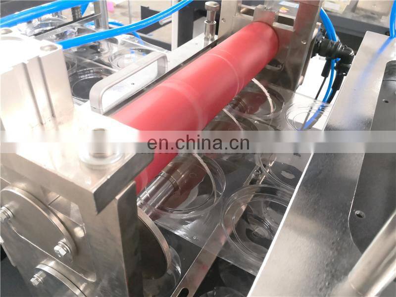 PCL420 High Speed Automatic Plastic Cup Lid  Cap Forming Machine for Coke & Coffee cup use