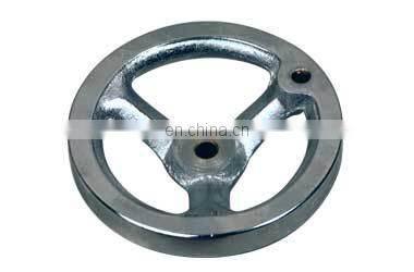 Custom iron casting hand wheel used in agriculture machine