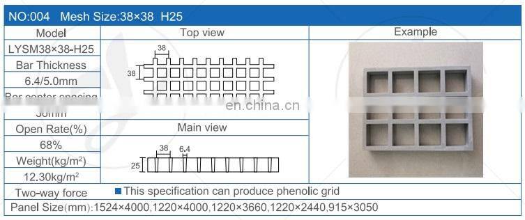 long lifetime walkway high strength plastic FRP grating for rooftop solar power station