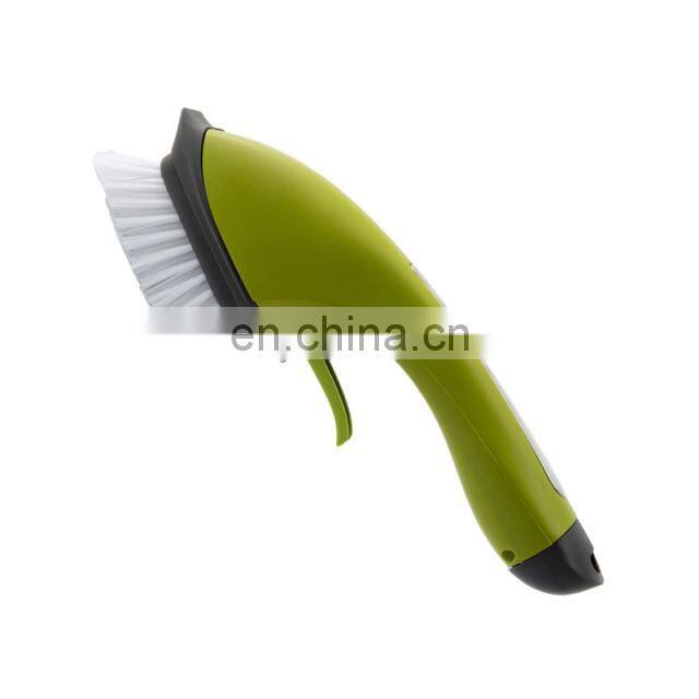 Multifunctional Kitchen Bathroom Cleaning Brush Automatic Liquid Addition Long Handle Ceramic Tile Wall Gap Brush Home Tools