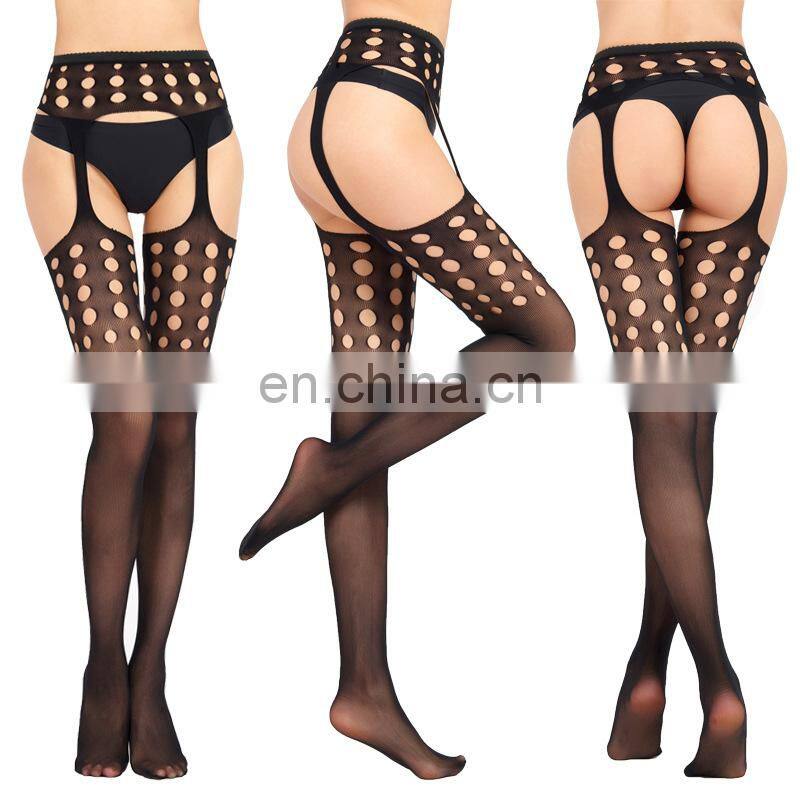 2022 Mature Women Foot Black Lace High Tight Interior Nylon Silk Stocking Foot Sexy Stockings
