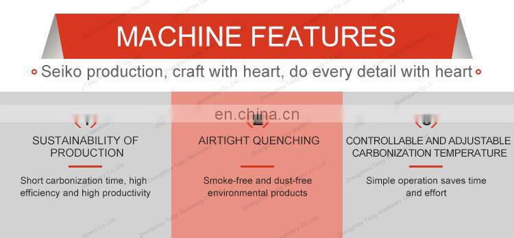 Simple and convenient operation carbonization furnace for charcoal