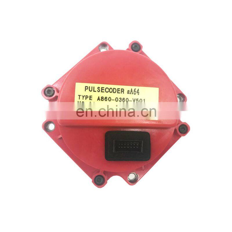 Fanuc servo encoder A860-0360-V501 pulse coder Alpha A64