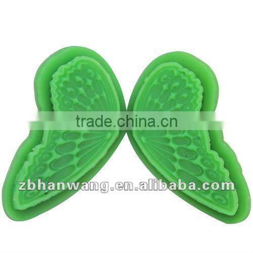 Q0010 leaf icing molds silicone icing molds cake decoration molds