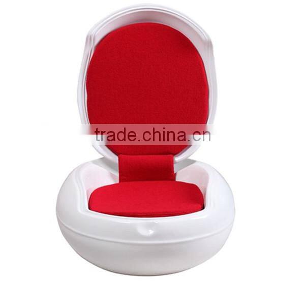 replica European style relaxing fiberglass material upholstery fabric garden egg chair by Peter Ghyczy