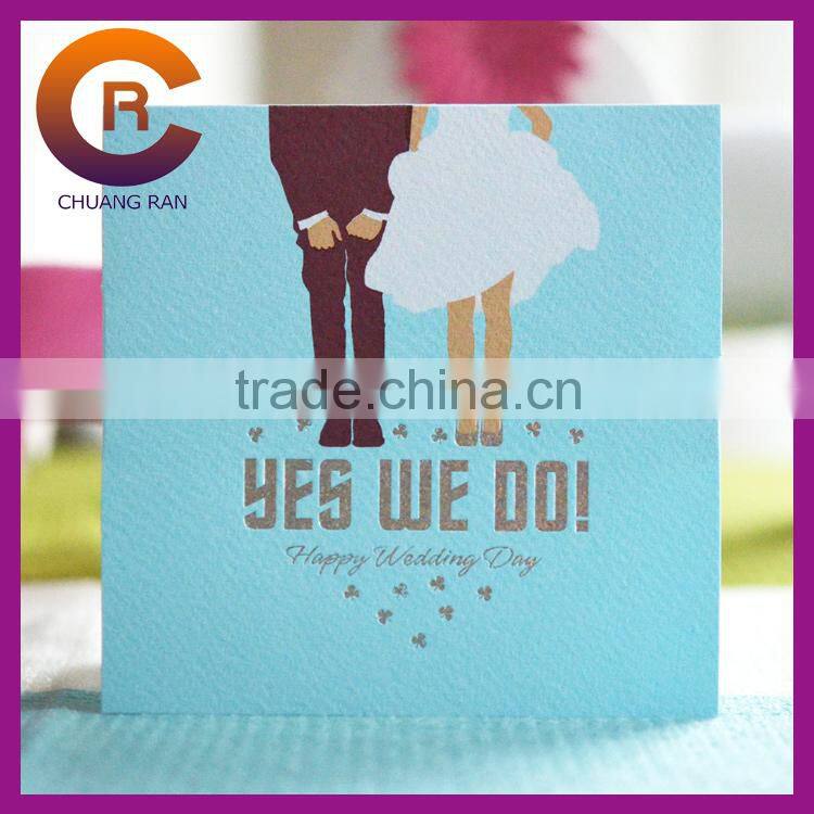 Wholesale 2015 Customized Paper Crafts Greeting Visiting Invitation Card Design