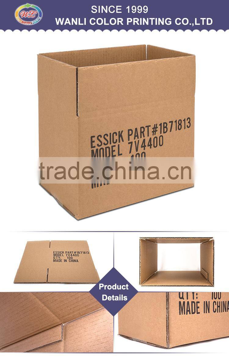 Wholesale Custom Printed 7-ply corrugated cardboard cheap soap paper box