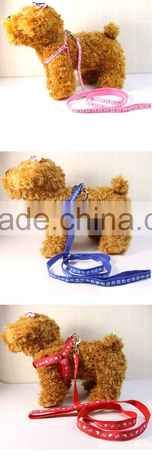 Fashion design dog leash dog collar pet products kinds of colors