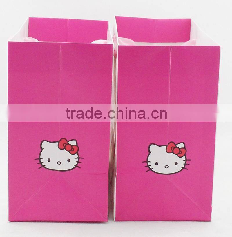 shoe shop paper bag packaging for business promotion