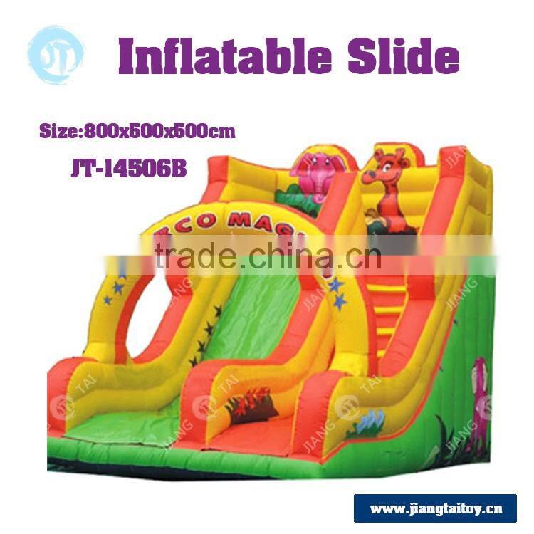 Commercial grade JT-14101B 2014 Hot sale used inflatable bouncer jump castle