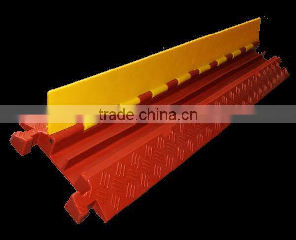 Good quality 2 channels cable protector cable ramp