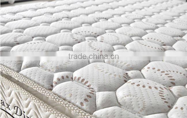 F8314# Full Size Pocket Spring Mattress Bamboo Fabric Pillow Top
