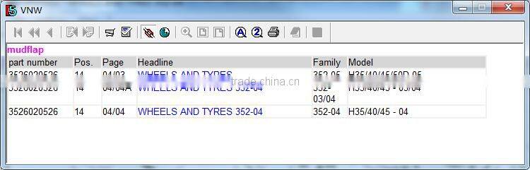 mudflap 3526020526 3526020527 spare part for Linde forklift truck 352
