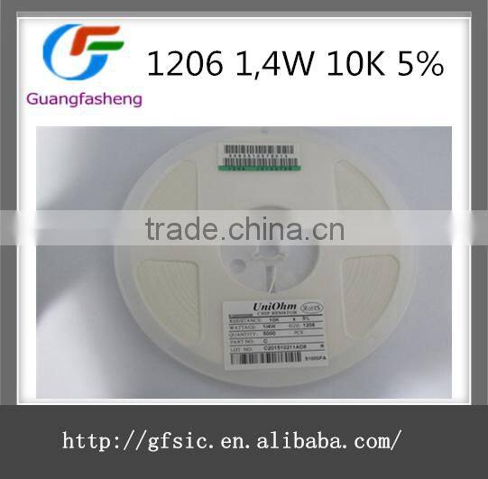Electronic components Resistor 1206 1,4W 10K 5%