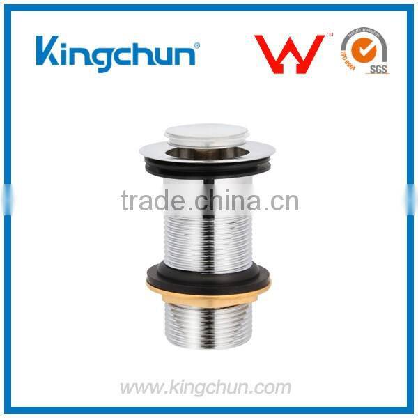 Watermark New Style Basin Wash Waste Drain Pop Up Click Clack Chrome Plated With Overflow(K90)