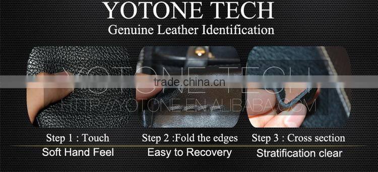 Quality pu leather wallet design cell phone case for Sony Z3