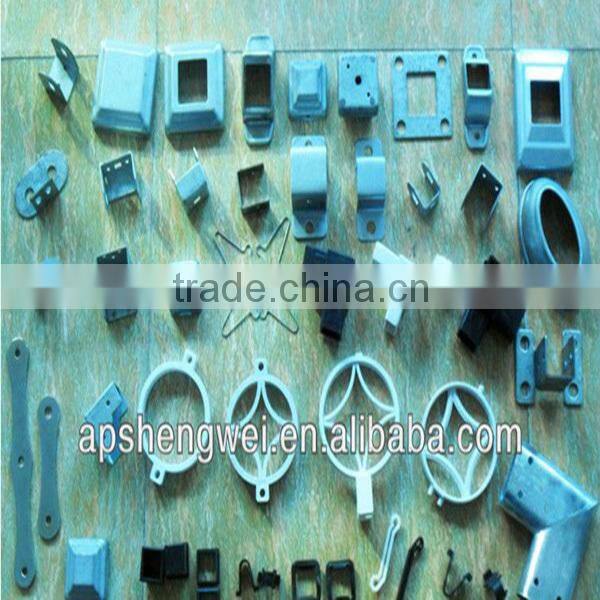 Used wrought iron fencing usually for home