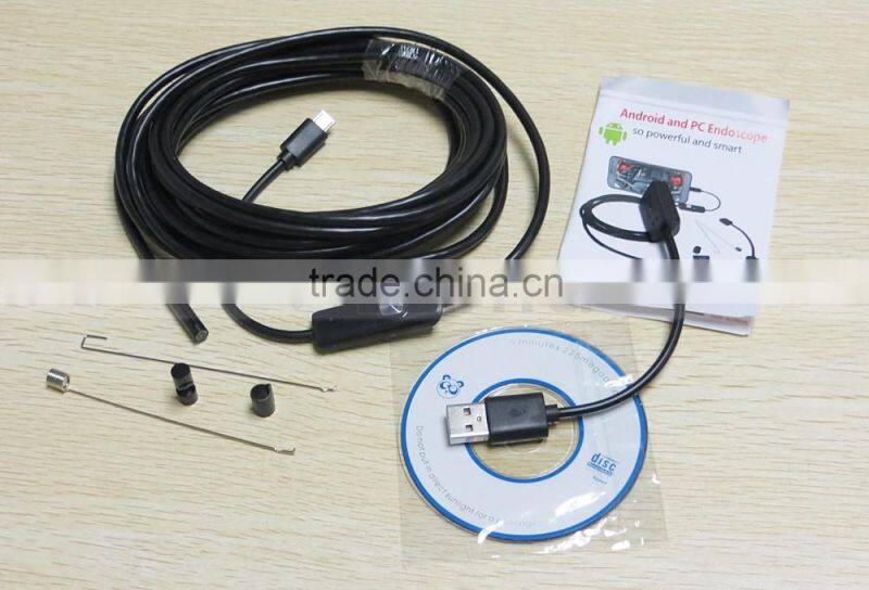 F/NO 2.8 300k Pixels COMS Camera Micro USB OTG Android Endoscope USB Camera