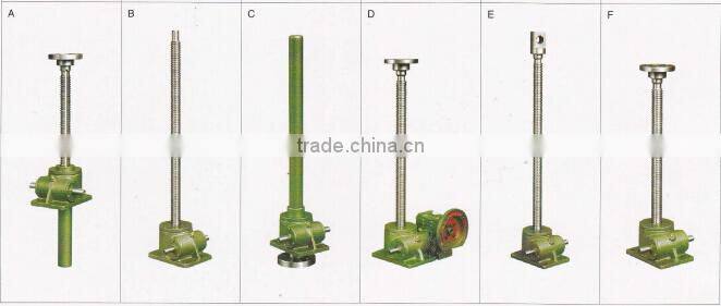 SWL manual worm gear screw jack